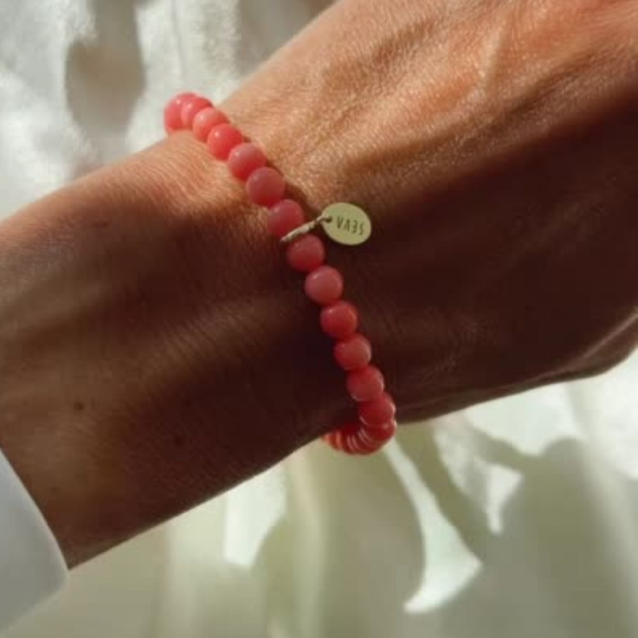 Pink Coral Bracelet