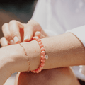 Orange Coral Bracelet - Robyn Real Jewels