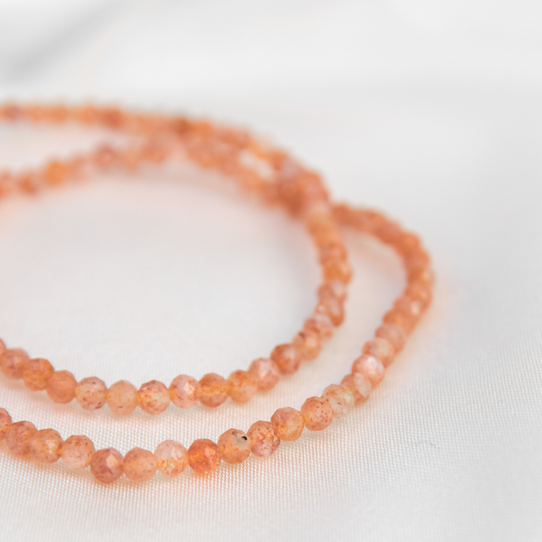 Sunstone Stone Bracelet - Robyn Real Jewels