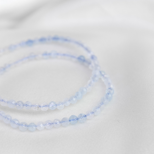 Aquamarine Stone Bracelet - Robyn Real Jewels