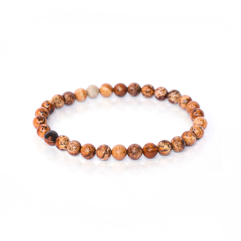 Landscape Jasper Stone Bracelet