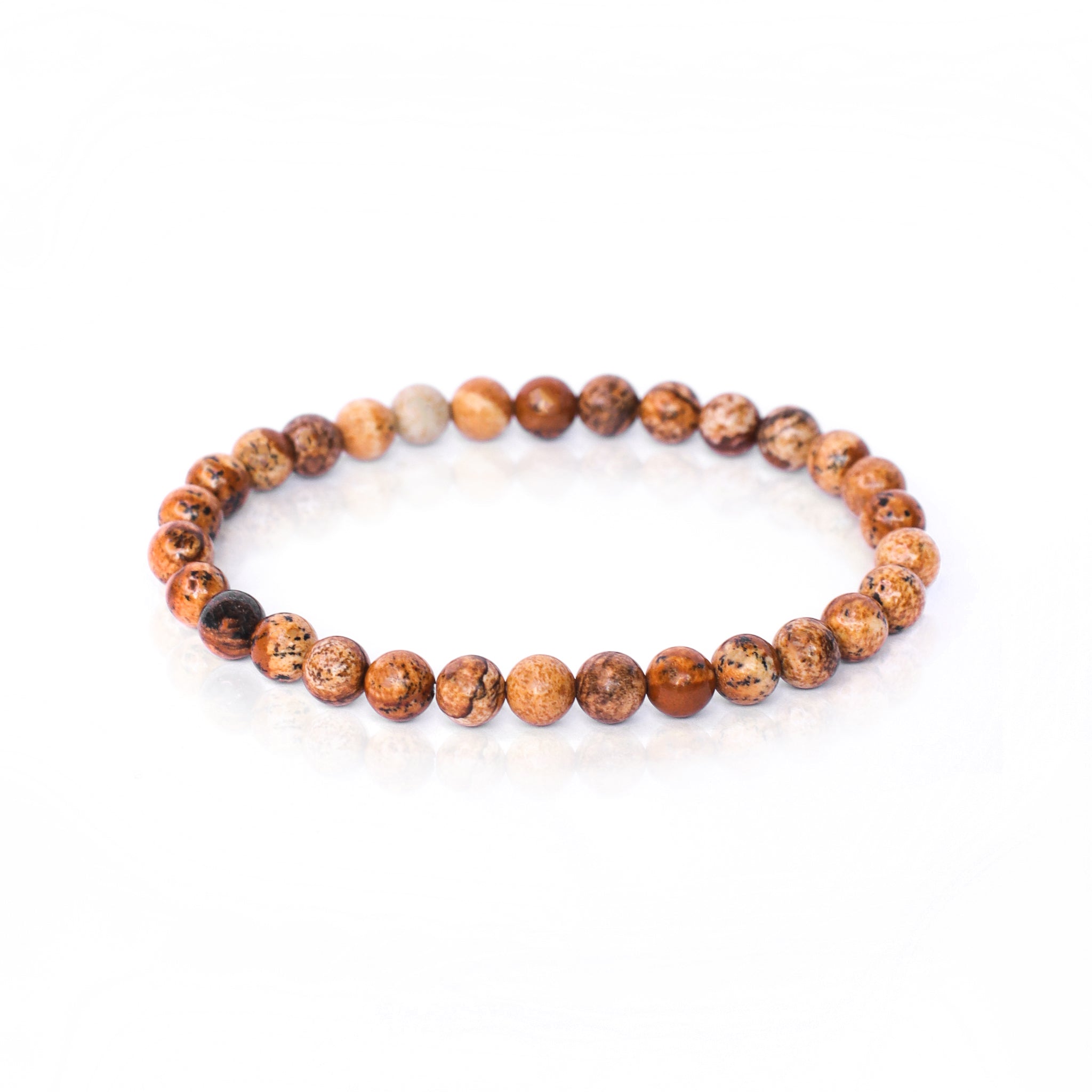 Landscape Jasper Stone Bracelet