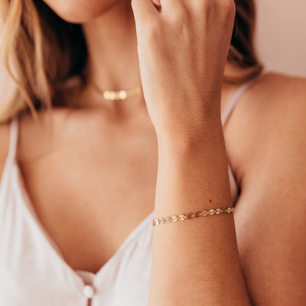 Sequin Layer Bracelet - Robyn Real Jewels